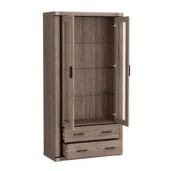 Witryna Dallas 97cm D17 dąb truflowy - domowanie.pl