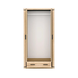 Szafa Dallas 97cm D20 dąb sonoma - domowanie.pl