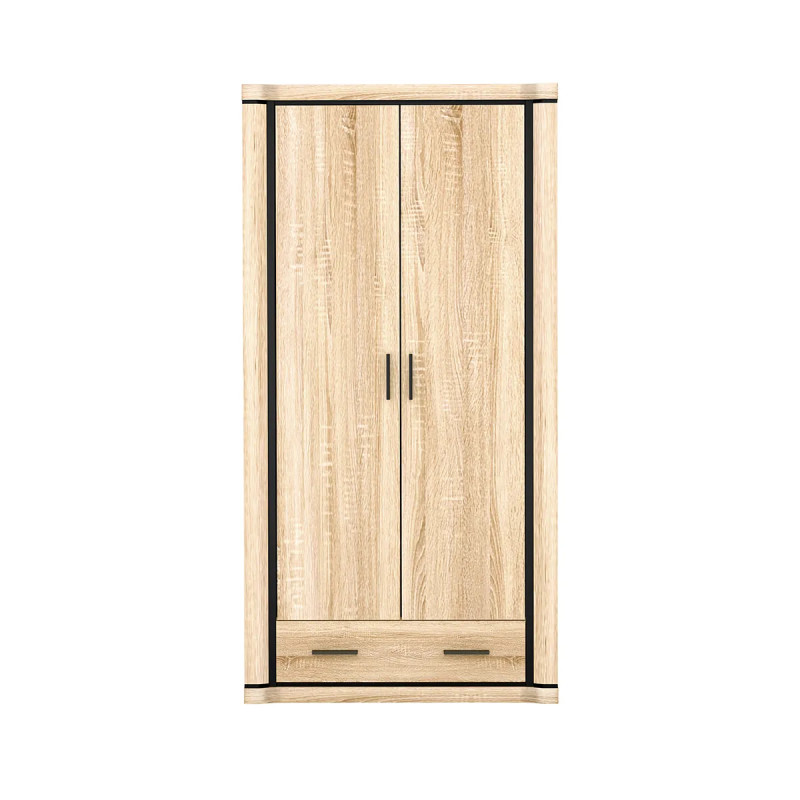 Szafa Dallas 97cm D20 dąb sonoma - domowanie.pl