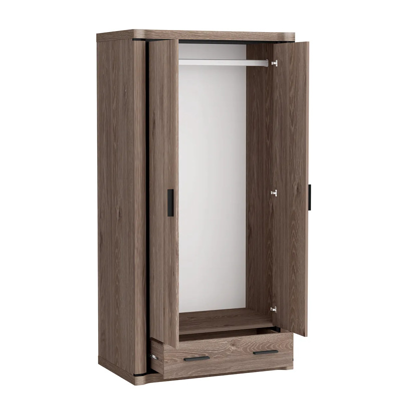 Szafa Dallas 97cm D20 dąb truflowy - domowanie.pl