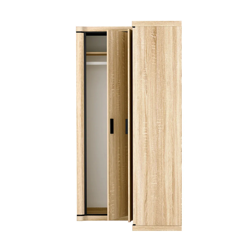 Szafa narożna Dallas 114cm D21 dąb sonoma - domowanie.pl
