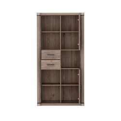 Regał Dallas 97cm D23 dąb truflowy - domowanie.pl