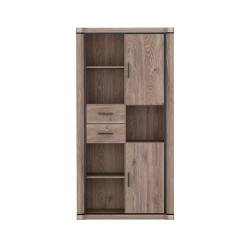 Regał Dallas 97cm D23 dąb truflowy - domowanie.pl