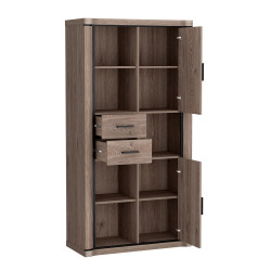 Regał Dallas 97cm D23 dąb truflowy - domowanie.pl