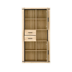 Regał Dallas 97cm D23 dąb sonoma - domowanie.pl