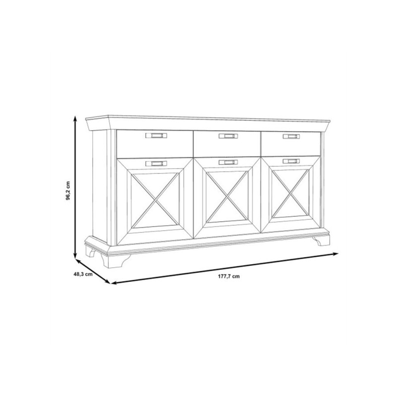 Komoda Kashmir Typ KSMK23 Meble Forte