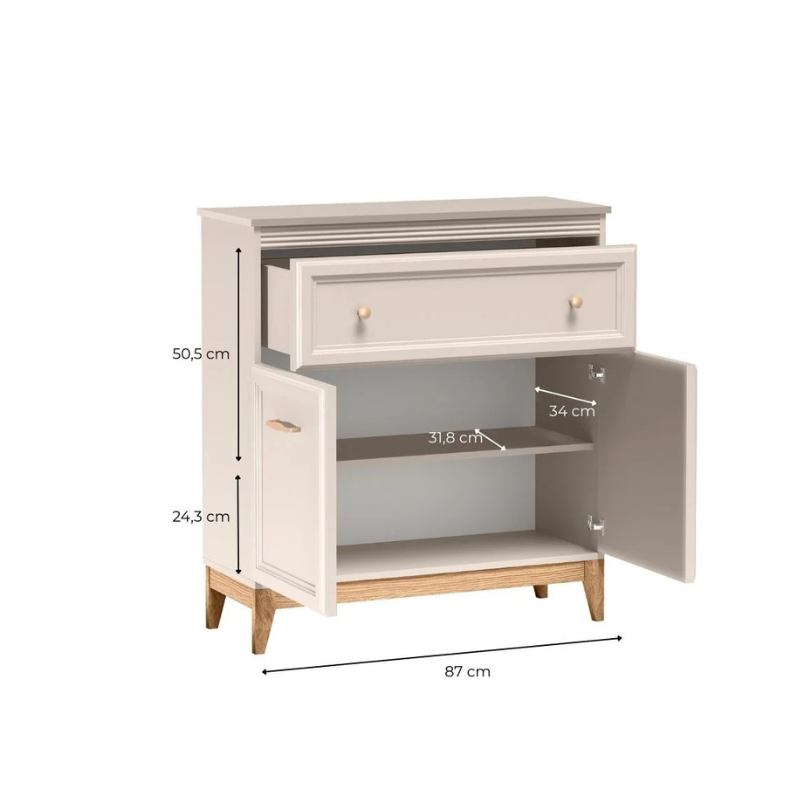Komoda W-19 Windsor Cashmere | Domowanie.pl