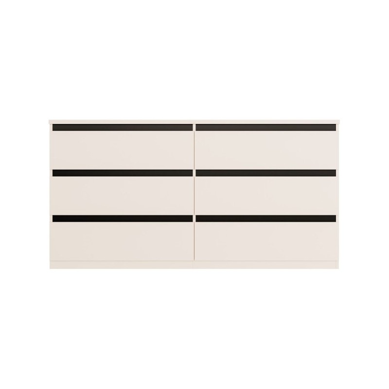 Edmore EMOK221 piaskowy – szeroka komoda 150 cm