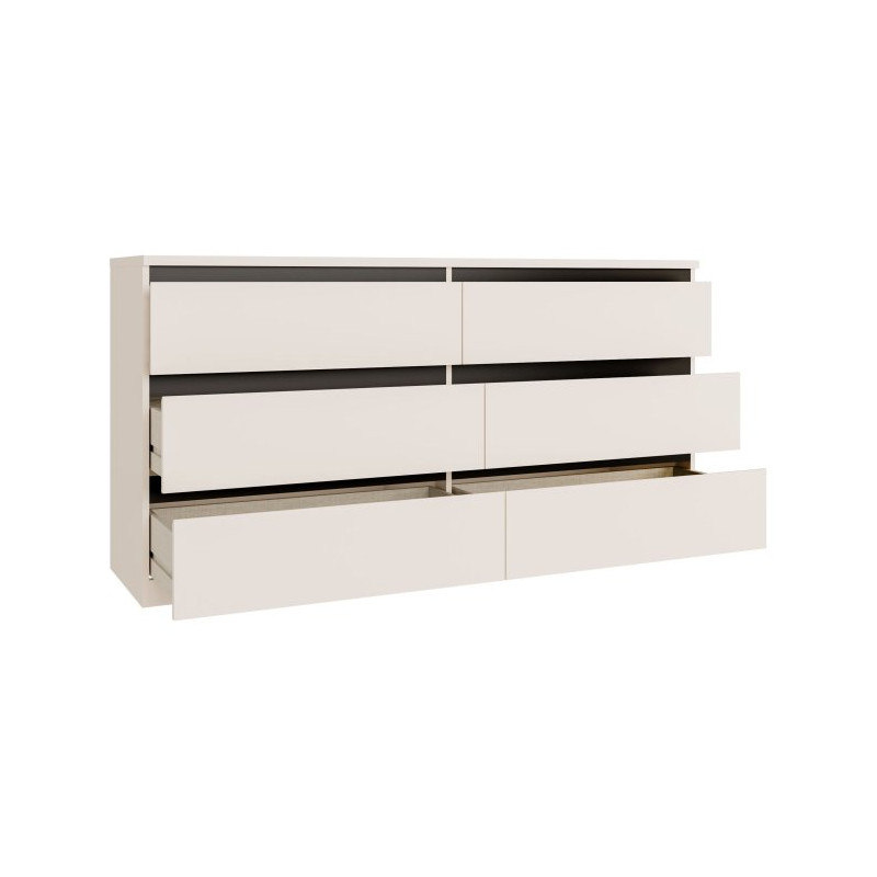 Edmore EMOK221 piaskowy – szeroka komoda 150 cm
