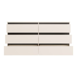 Edmore EMOK221 piaskowy – szeroka komoda 150 cm