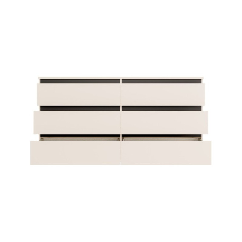 Edmore EMOK221 piaskowy – szeroka komoda 150 cm
