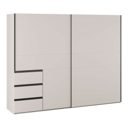 Szafa przesuwna 250 cm Winn 2 W2QS52331 piaskowy