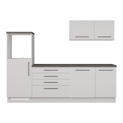 Zestaw kuchenny Novacool NVLSET10 biały/grey rock