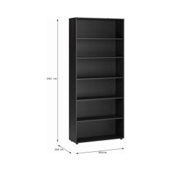 Wysoki regał otwarty 100 cm Moduklix | kolor dąb cabezone