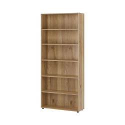 Wysoki regał otwarty 100 cm Moduklix | kolor dąb mauvella