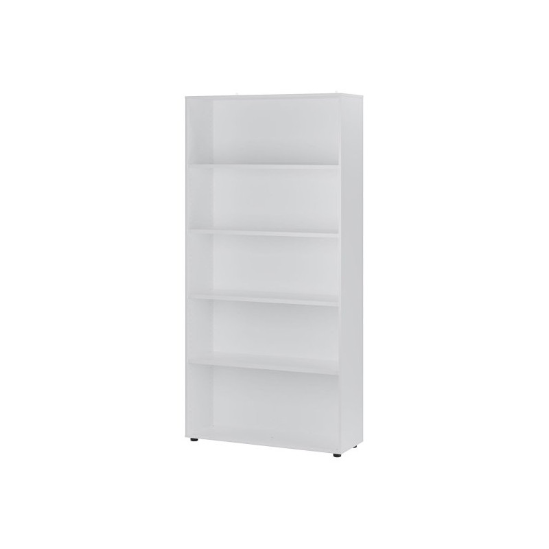 Regał z półkami otwarty 100 cm Moduklix | kolor biały