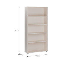 Regał z półkami otwarty 100 cm Moduklix | kolor piaskowy
