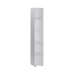 Regał słupek 35 cm Moduklix | kolor biały