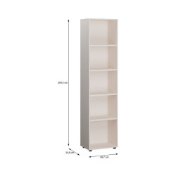 Regał otwarty 50 cm Moduklix | kolor piaskowy