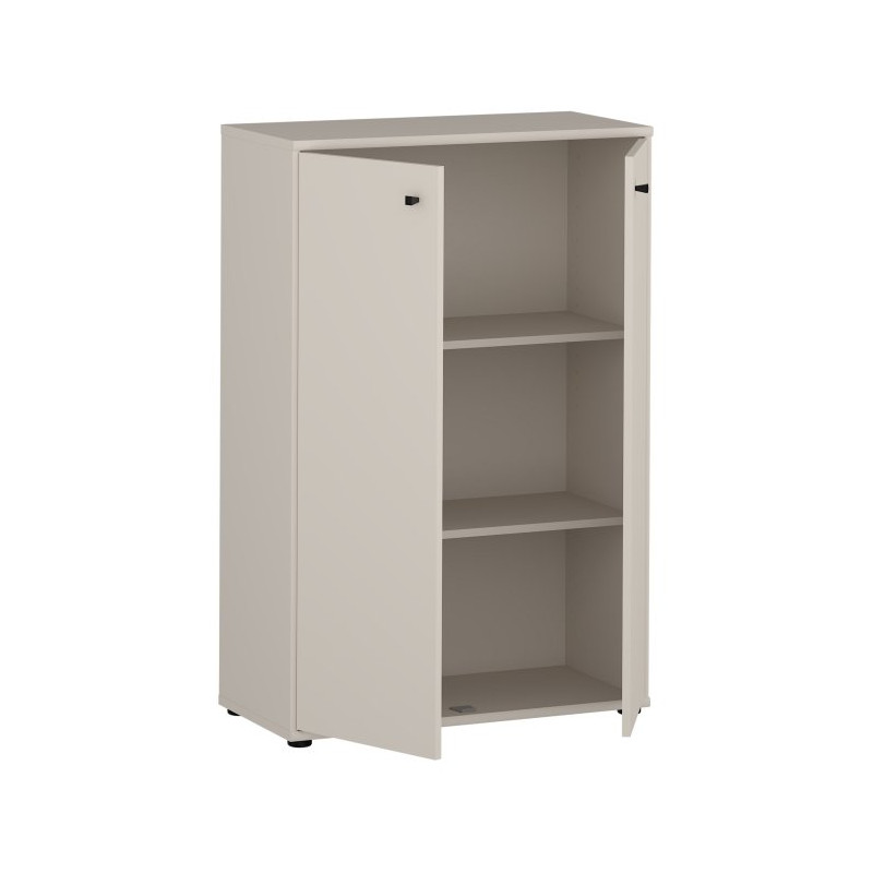 Wysoka komoda dwudrzwiowa Archbox T2KK30 piaskowy