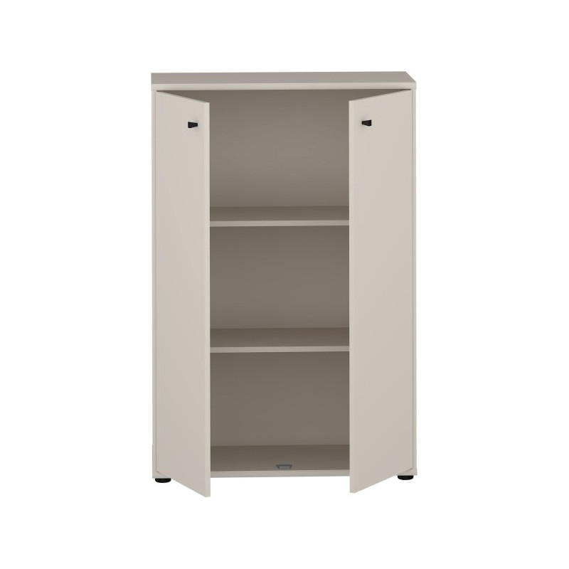 Wysoka komoda dwudrzwiowa Archbox T2KK30 piaskowy