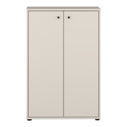 Wysoka komoda dwudrzwiowa Archbox T2KK30 piaskowy