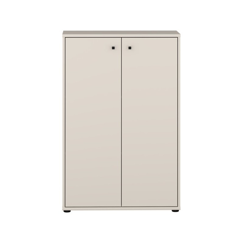 Wysoka komoda dwudrzwiowa Archbox T2KK30 piaskowy