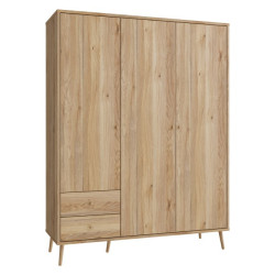 Szafa ubraniowa 150 cm Harllson HLTS731LEC dąb mauvella