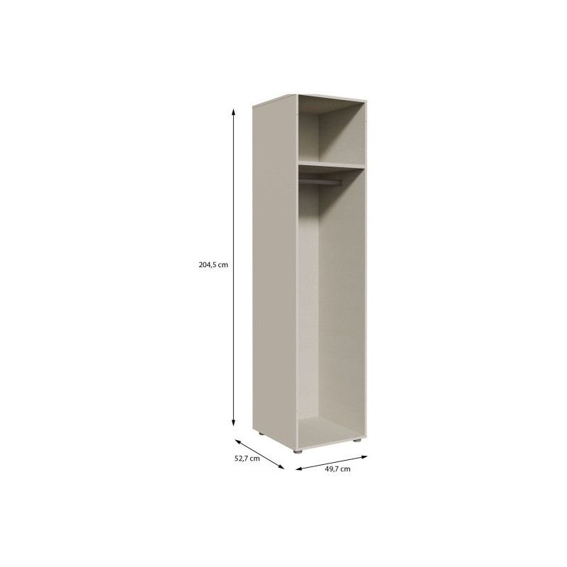 Korpus szafy 50 cm Moduklix | kolor piaskowy