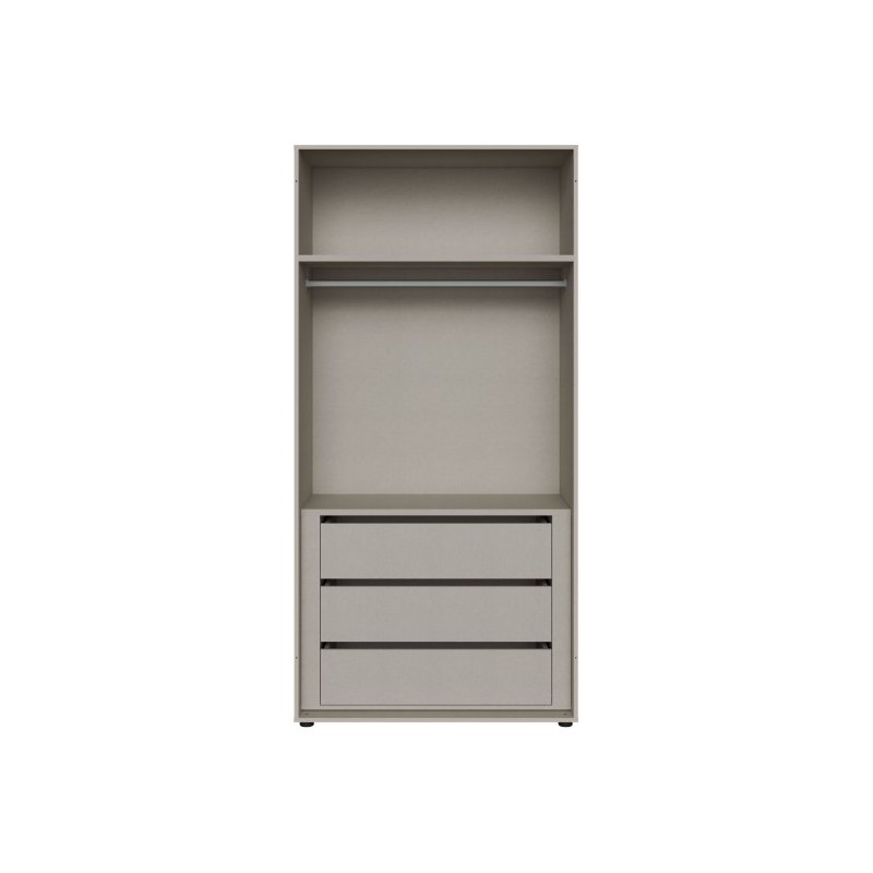 Korpus szafy 100 cm Moduklix | kolor piaskowy