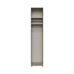 Korpus szafy z półkami 50 cm Moduklix | kolor biały