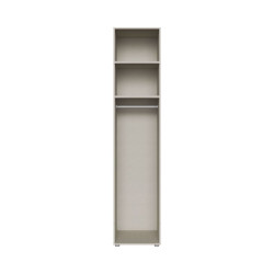 Korpus szafy z półkami 50 cm Moduklix | kolor piaskowy
