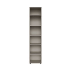 Korpus szafy z półkami 50 cm Moduklix | kolor piaskowy