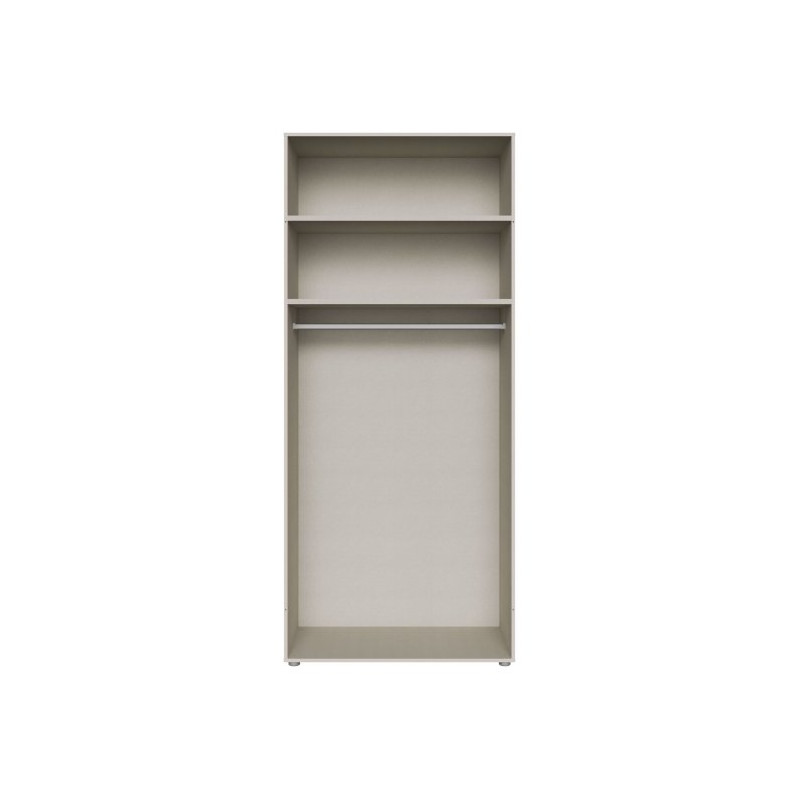 Korpus szafy z półkami 100 cm Moduklix | kolor piaskowy