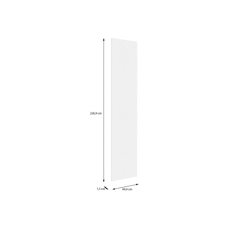 Drzwi do szafy Moduklix 49 cm | kolor biały połysk