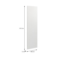 Drzwi do korpusu szafy Moduklix 49 cm | kolor biały połysk