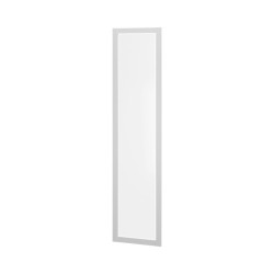 Szklane drzwi z ramką Moduklix MKXR80G1 biały