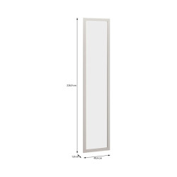 Szklane drzwi z ramką Moduklix MKXR90G1 piaskowy