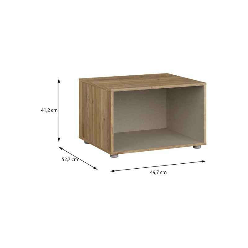 Podstawka do szafy 50 cm Moduklix | kolor dąb mauvella