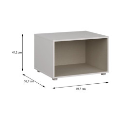 Podstawka do szafy 50 cm Moduklix | kolor biały