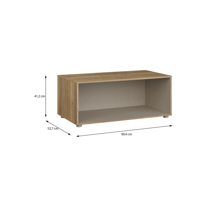 Podstawka do szafy 100 cm Moduklix | kolor dąb mauvella
