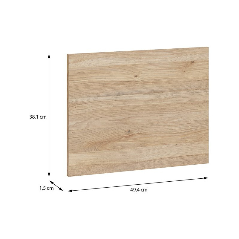 Drzwi do podstawki szafy 50 cm Moduklix | kolor dąb mauvella