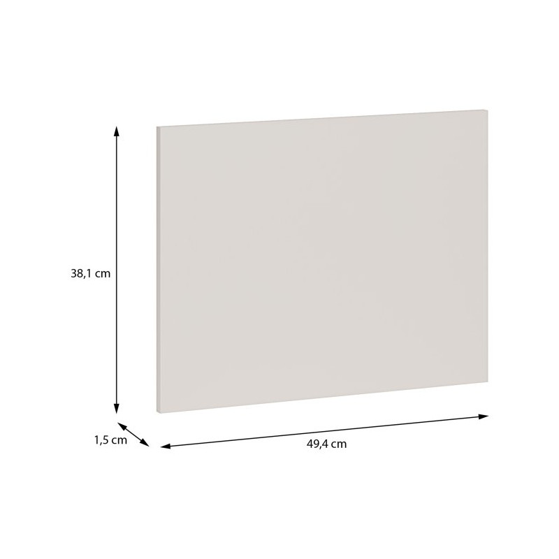 Drzwi do podstawki szafy 50 cm Moduklix | kolor piaskowy
