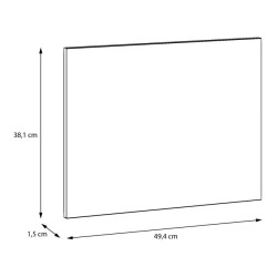 Drzwi do podstawki szafy 50 cm Moduklix | kolor biały