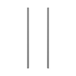 Zestaw 2 uchwytów Moduklix aluminium | domowanie.pl
