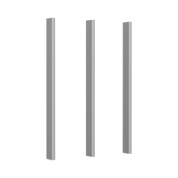 Zestaw 3 uchwytów do frontów Moduklix aluminium | domowanie.pl