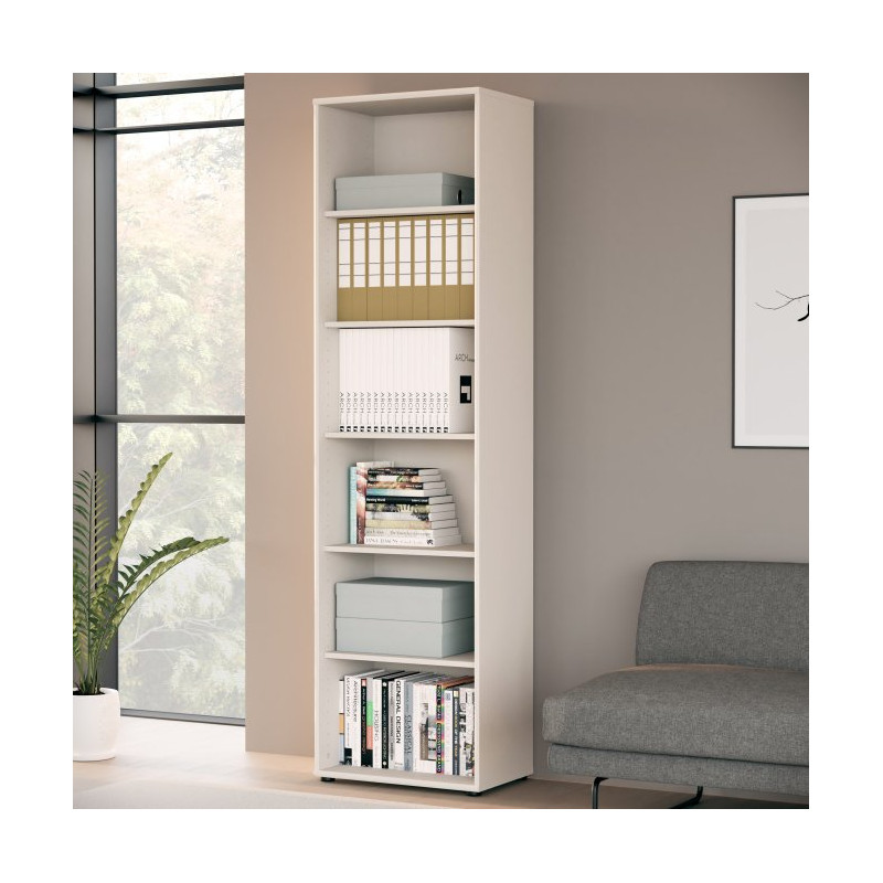 Wysoki regał otwarty 55 cm Archbox T2KR02 piaskowy