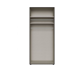 Drążek ubraniowy do szafy Moduklix aluminium | domowanie.pl