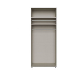 Drążek ubraniowy do szafy Moduklix aluminium | domowanie.pl