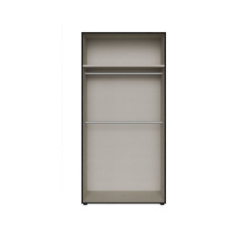 Drążek ubraniowy do szafy Moduklix aluminium | domowanie.pl